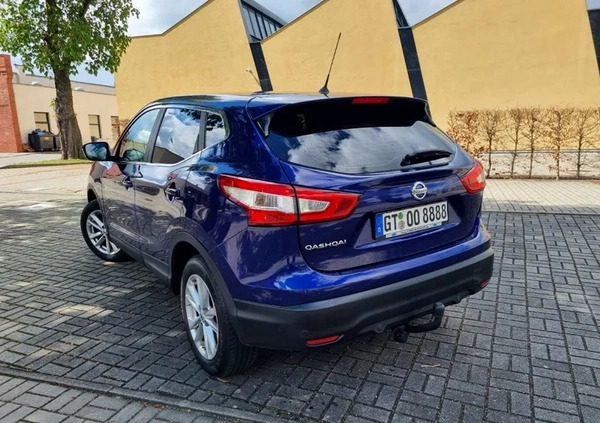 Nissan Qashqai cena 45999 przebieg: 107000, rok produkcji 2014 z Żary małe 191